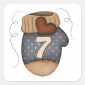 ミトン七号 スクエアシール (正面)