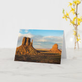 ミトン カード (黄色い花)