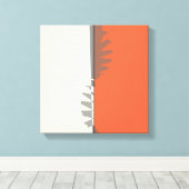 ミドセンチュリーモダンバウハウスアイコングロピウスオマージュ キャンバスプリント (インサイチュ (ウッドフロア))