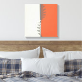 ミドセンチュリーモダンバウハウスアイコングロピウスオマージュ キャンバスプリント (インサイチュ (寝室))