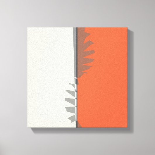 ミドセンチュリーモダンバウハウスアイコングロピウスオマージュ キャンバスプリント (正面)