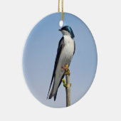 ミドリツバメのオーナメント セラミックオーナメント (右)