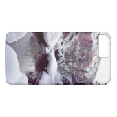 ミドルエメラルドプールに積もった深い雪 Case-Mate iPhoneケース (裏面(横))