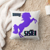 ミドルシスターパープルポニー育成 クッション (ブランケット)