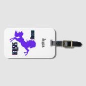 ミドルシスターパープルポニー育成 ラゲッジタグ (正面横)