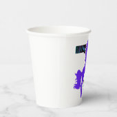 ミドルシスターパープルポニー育成 紙コップ (右)