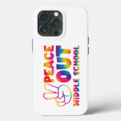 ミドルスクールタイダイ 最終登校日 Case-Mate iPhoneケース (裏面)