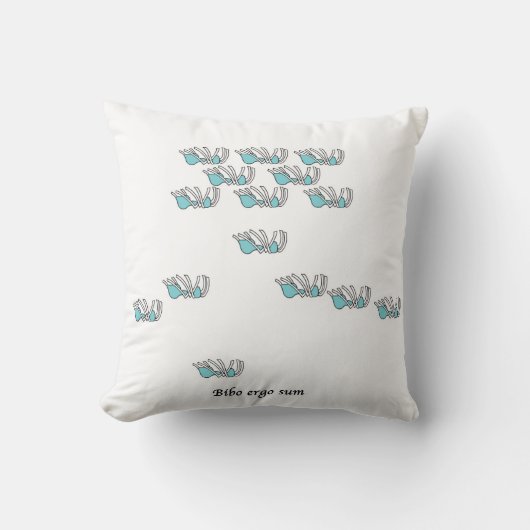 ミドルセックスの病院/完全に蟻のクッション及びモットー クッション (正面)