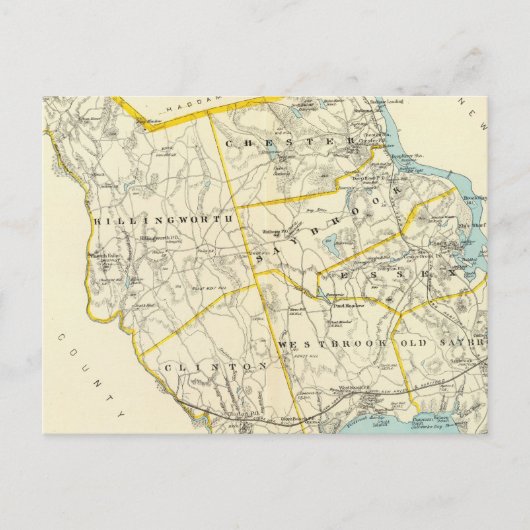 ミドルセックス郡南部 ポストカード (正面)