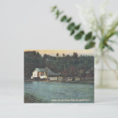 ミドルタウンNY、ミッドウェイパーク、ヴィンテージ ポストカード (スタンド正面)