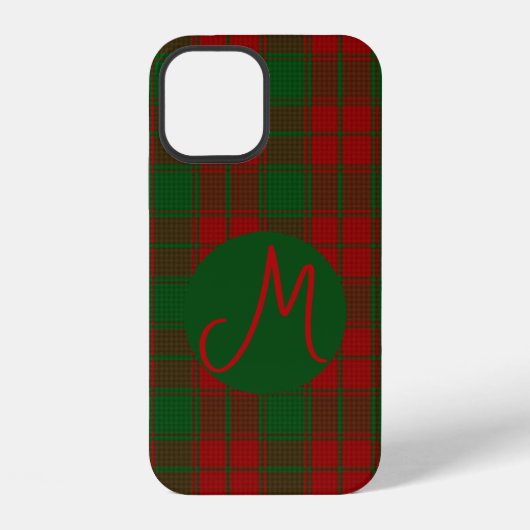 ミドルトン タータン モノグラム iPhoneケース (裏面)