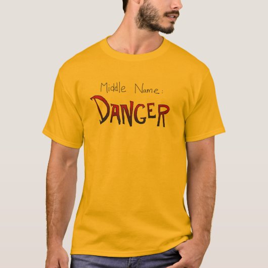 ミドルネーム:デンジャー Tシャツ (正面)