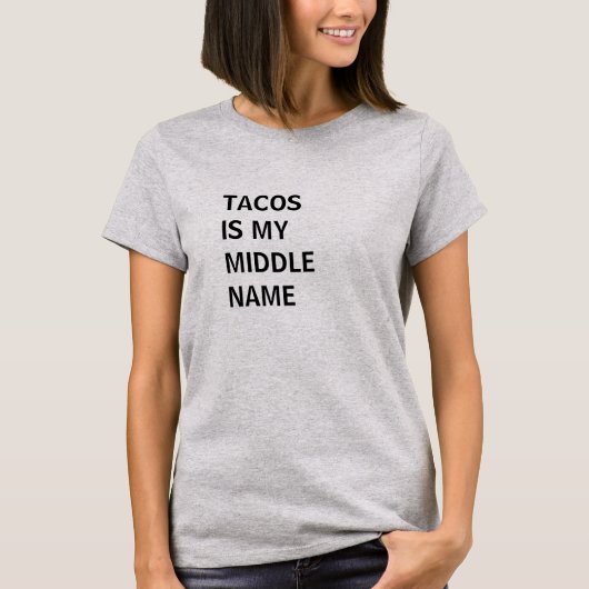 ミドルネームTシャツ Tシャツ (正面)