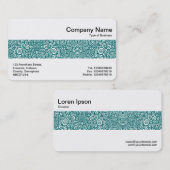 ミドルバンド – らせん状抽象芸術- Moss Green 名刺 (正面/裏面)