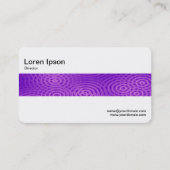 ミドルバンド – エレクトリックレインパープル 名刺 (裏面)