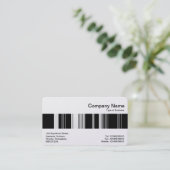 ミドルバンド – コード02 (金ゴールド) 名刺 (スタンド正面)