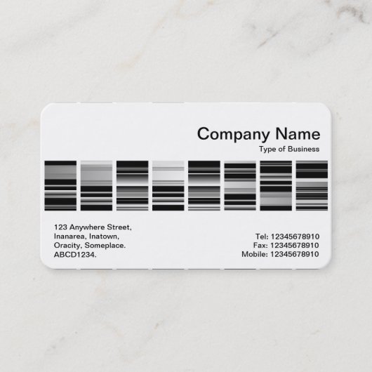 ミドルバンド – コード03 名刺 (正面)