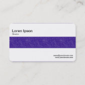 ミドルバンド – パープルデニム 名刺 (裏面)