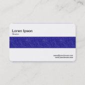 ミドルバンド – ブルーデニム 名刺 (裏面)