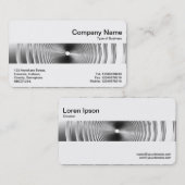 ミドルバンド – 長春B&W 名刺 (正面/裏面)