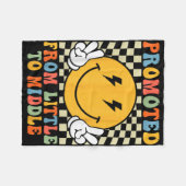 ミドルブラザーシスターの幼児ベビーアンに昇格 フリースブランケット (正面(横))