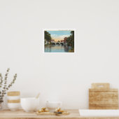 ミドルベリーVT、バットテルブリッジ1930sヴィンテージスタイル ポスター (キッチン)