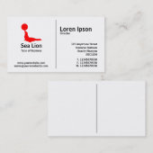 ミドルルール – シーライオン 名刺 (正面/裏面)
