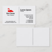 ミドルルール – Swan 02 名刺 (正面/裏面)