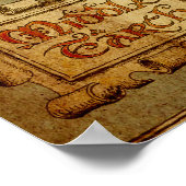 ミドル地球™地図#3 ポスター (角)