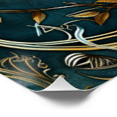 ミドル結婚ア・アース・シーティング・チャート ポスター (コーナー)