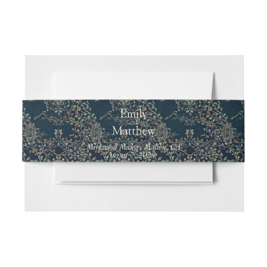 ミドル・アース・エンジェスティ・招待状用帯 招待状ベリーバンド (正面例)