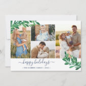 ミドレットイグフォトコラージュハッピーホリデイズ シーズンカード (正面)