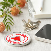 ミナスジェライス丸エンブレム キーホルダー (側面)