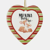 ミナナが愛してる雌犬と子豚 セラミックオーナメント (右)