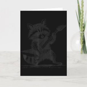 ミナミコアライグマロック T シャツ メンズ レディース バンド キッズ ロッカー カード