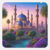 ミナレット城のオアシス スクエアシール (正面)