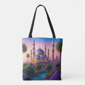 ミナレット城のオアシス トートバッグ (裏面)