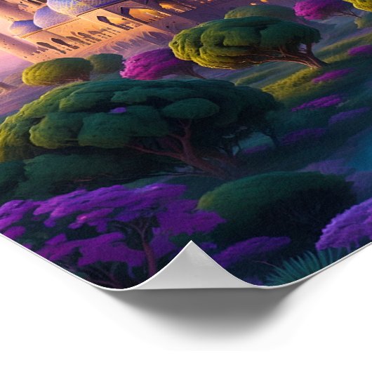 ミナレット城のオアシス ポスター (角)