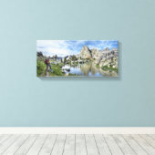 ミナレット湖 – アンセルアダムス荒野 – シエラ キャンバスプリント (インサイチュ (ウッドフロア))