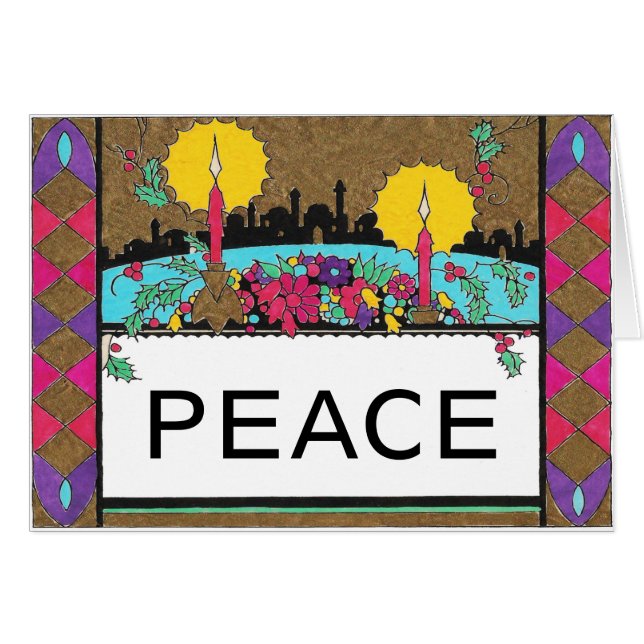 ミナレット・キャンドル・ホリー等 (正面横)