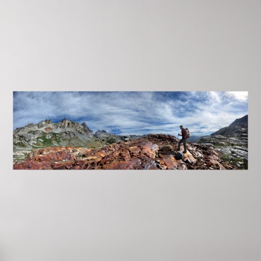 ミナレット – Ansel Adams Wilderness - Sierra Nevada ポスター (正面)