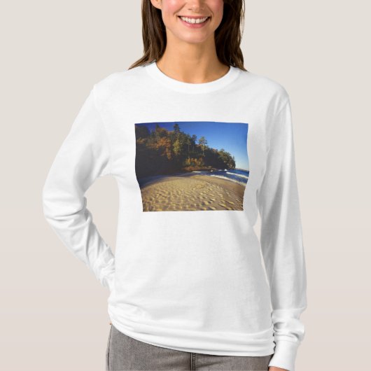 ミナーズビーチ、ピクチャードロックス国立公園 Tシャツ (正面)