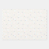 ミニいかりパターン ラッピングペーパーシート (正面)