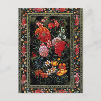 ミニアトゥラフローラデグランコロリドデルアルテパサ ポストカード