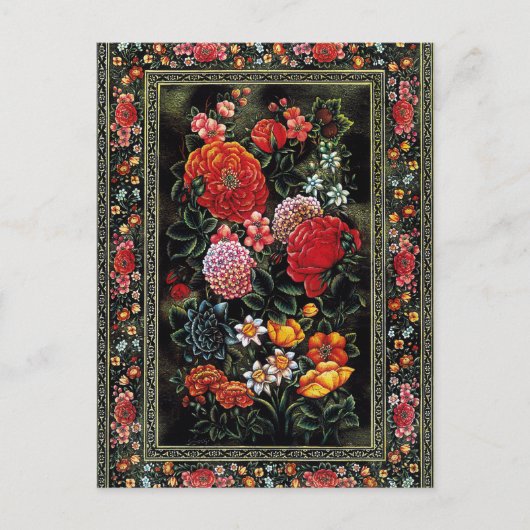 ミニアトゥラフローラデグランコロリドデルアルテパサ ポストカード (正面)