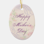 ミニアメリカシェパードハートママセラミックオーナメント セラミックオーナメント (裏面)