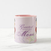 ミニアメリカンシェパードハートママ ツートーンマグカップ (中央)