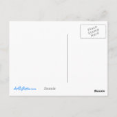 ミニアートキャットアンブレラ引用文はがき ポストカード (裏面)