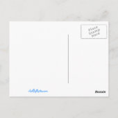 ミニアートフクロウバーズツリー聖なる書物、 経典引用文はがき ポストカード (裏面)