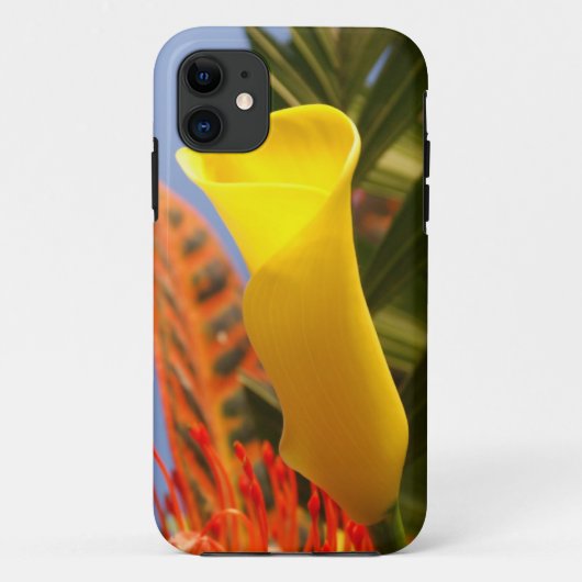 ミニイエローカリリリー Case-Mate iPhoneケース (裏面)